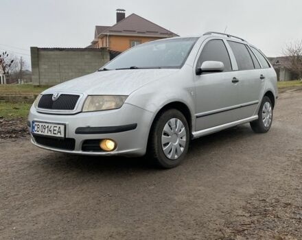 Серый Шкода Фабия, объемом двигателя 1.4 л и пробегом 230 тыс. км за 2800 $, фото 5 на Automoto.ua