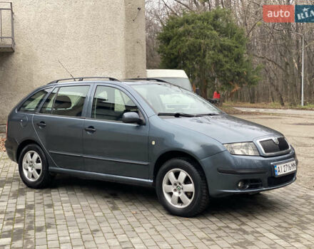 Серый Шкода Фабия, объемом двигателя 1.4 л и пробегом 258 тыс. км за 3950 $, фото 10 на Automoto.ua