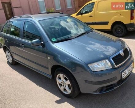 Серый Шкода Фабия, объемом двигателя 1.39 л и пробегом 191 тыс. км за 4550 $, фото 2 на Automoto.ua