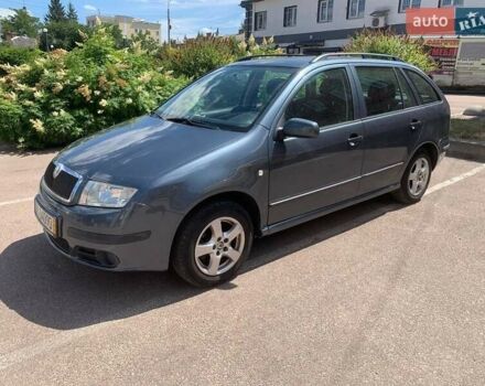 Серый Шкода Фабия, объемом двигателя 1.39 л и пробегом 191 тыс. км за 4550 $, фото 3 на Automoto.ua