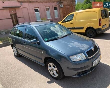 Серый Шкода Фабия, объемом двигателя 1.39 л и пробегом 191 тыс. км за 4550 $, фото 14 на Automoto.ua