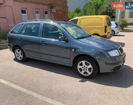 Серый Шкода Фабия, объемом двигателя 1.39 л и пробегом 191 тыс. км за 4550 $, фото 15 на Automoto.ua