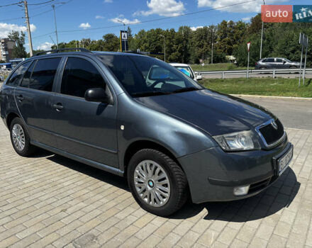 Серый Шкода Фабия, объемом двигателя 1.4 л и пробегом 272 тыс. км за 4500 $, фото 14 на Automoto.ua