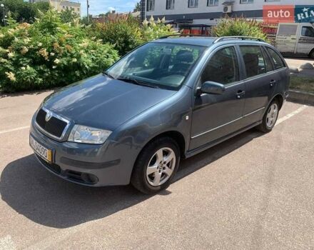 Серый Шкода Фабия, объемом двигателя 1.39 л и пробегом 191 тыс. км за 4550 $, фото 9 на Automoto.ua