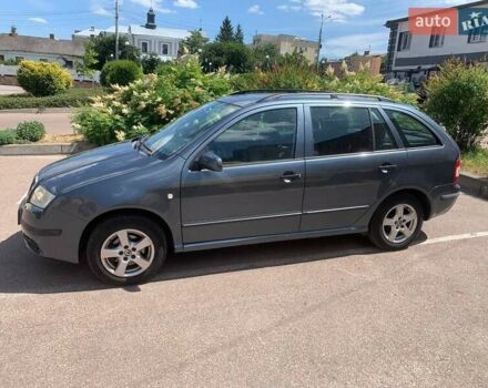Серый Шкода Фабия, объемом двигателя 1.39 л и пробегом 191 тыс. км за 4550 $, фото 10 на Automoto.ua