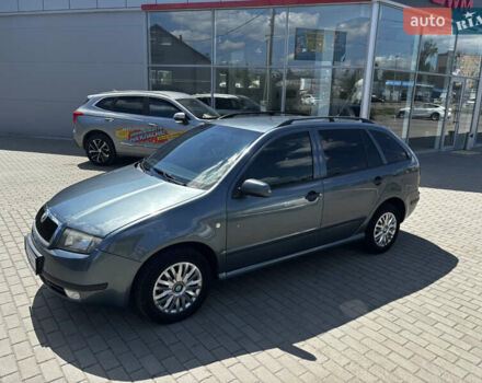 Серый Шкода Фабия, объемом двигателя 1.4 л и пробегом 272 тыс. км за 4500 $, фото 4 на Automoto.ua