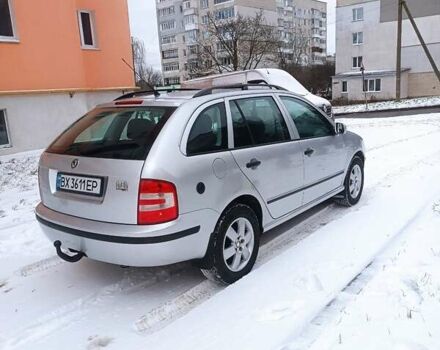 Серый Шкода Фабия, объемом двигателя 1.4 л и пробегом 208 тыс. км за 5300 $, фото 4 на Automoto.ua