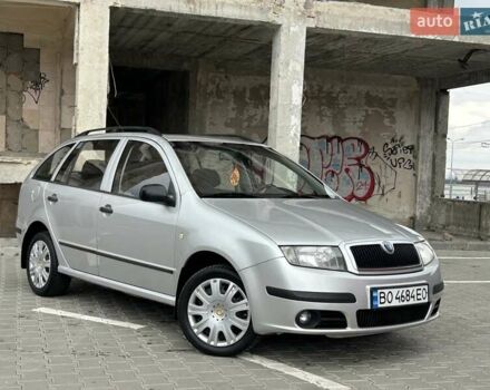 Серый Шкода Фабия, объемом двигателя 1.39 л и пробегом 164 тыс. км за 4299 $, фото 7 на Automoto.ua