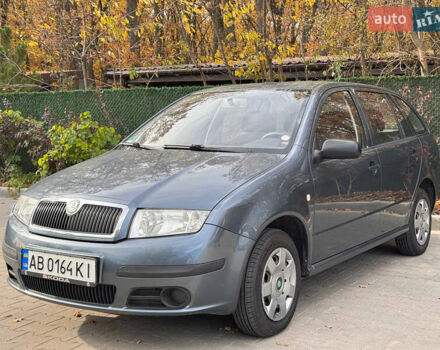 Серый Шкода Фабия, объемом двигателя 1.39 л и пробегом 220 тыс. км за 4200 $, фото 7 на Automoto.ua