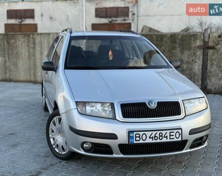 Серый Шкода Фабия, объемом двигателя 1.39 л и пробегом 165 тыс. км за 3950 $, фото 4 на Automoto.ua
