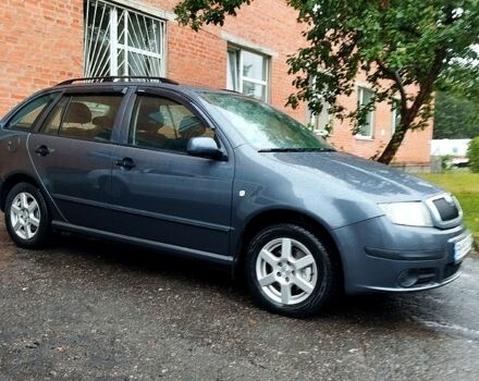 Сірий Шкода Фабія, об'ємом двигуна 1.4 л та пробігом 166 тис. км за 5100 $, фото 6 на Automoto.ua