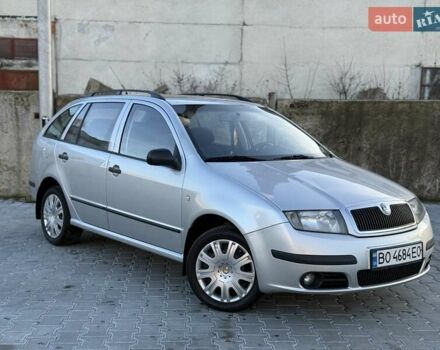 Серый Шкода Фабия, объемом двигателя 1.39 л и пробегом 165 тыс. км за 3950 $, фото 6 на Automoto.ua