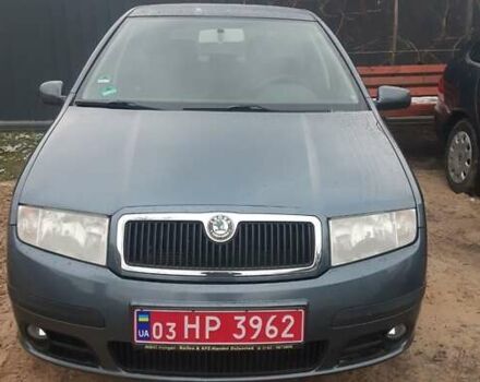 Серый Шкода Фабия, объемом двигателя 1.39 л и пробегом 155 тыс. км за 4650 $, фото 1 на Automoto.ua