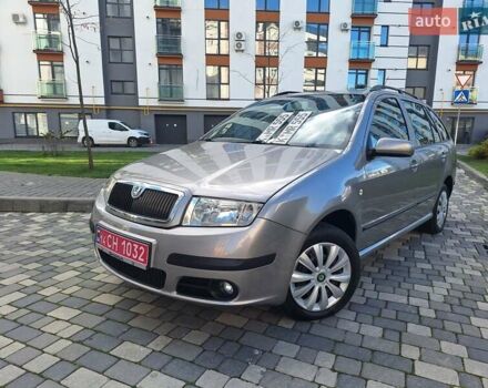 Шкода Фабия 2006 в Ивано-Франковске на Automoto.ua Серый Шкода Фабия, объемом двигателя 1.4 л и пробегом 210 тыс. км за 5499 $, фото 4 на Automoto.ua