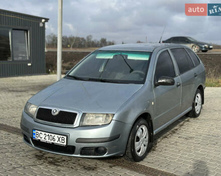 Серый Шкода Фабия, объемом двигателя 1.4 л и пробегом 270 тыс. км за 2550 $, фото 2 на Automoto.ua
