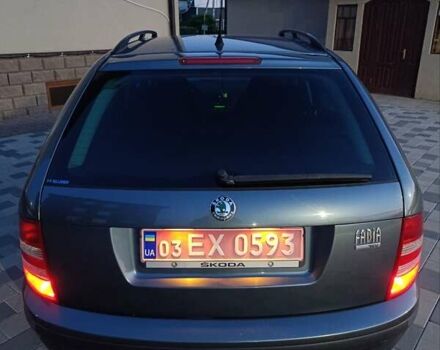 Сірий Шкода Фабія, об'ємом двигуна 1.4 л та пробігом 193 тис. км за 4800 $, фото 5 на Automoto.ua