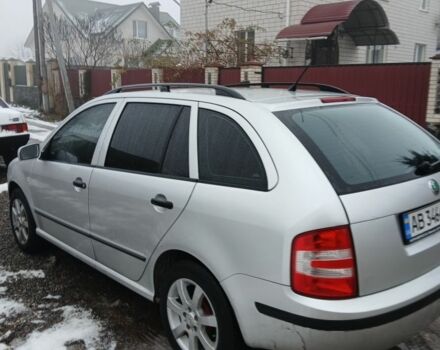 Серый Шкода Фабия, объемом двигателя 1.4 л и пробегом 246 тыс. км за 4200 $, фото 5 на Automoto.ua