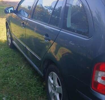 Серый Шкода Фабия, объемом двигателя 1.39 л и пробегом 220 тыс. км за 3500 $, фото 4 на Automoto.ua