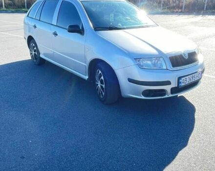 Серый Шкода Фабия, объемом двигателя 1.2 л и пробегом 282 тыс. км за 3100 $, фото 4 на Automoto.ua