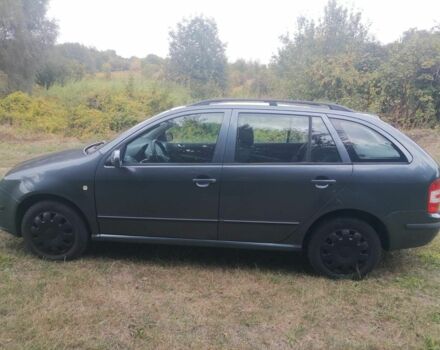 Серый Шкода Фабия, объемом двигателя 1.4 л и пробегом 210 тыс. км за 4000 $, фото 3 на Automoto.ua