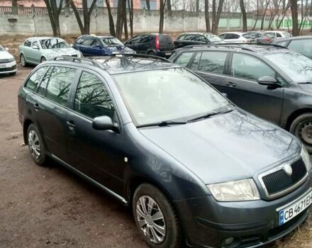 Серый Шкода Фабия, объемом двигателя 1.39 л и пробегом 250 тыс. км за 4600 $, фото 10 на Automoto.ua