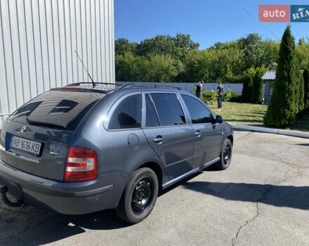 Серый Шкода Фабия, объемом двигателя 1.2 л и пробегом 228 тыс. км за 5200 $, фото 3 на Automoto.ua