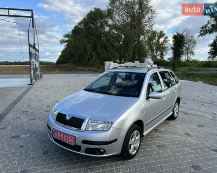 Серый Шкода Фабия, объемом двигателя 1.4 л и пробегом 216 тыс. км за 5899 $, фото 3 на Automoto.ua