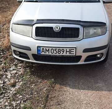 Сірий Шкода Фабія, об'ємом двигуна 1.4 л та пробігом 213 тис. км за 4200 $, фото 3 на Automoto.ua