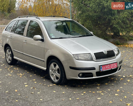 Серый Шкода Фабия, объемом двигателя 1.4 л и пробегом 231 тыс. км за 4500 $, фото 7 на Automoto.ua