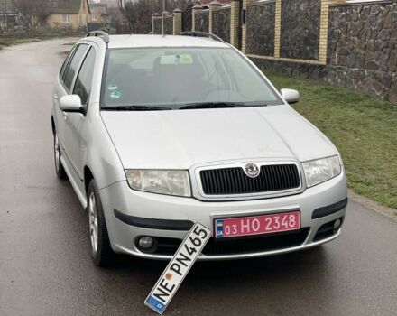 Серый Шкода Фабия, объемом двигателя 1.4 л и пробегом 226 тыс. км за 4550 $, фото 2 на Automoto.ua