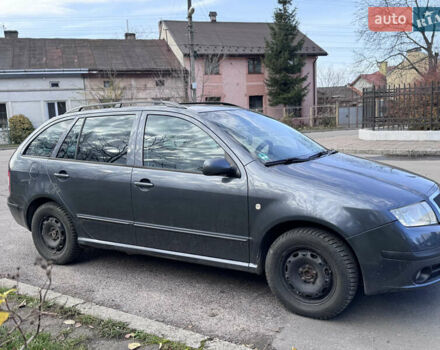 Серый Шкода Фабия, объемом двигателя 1.4 л и пробегом 213 тыс. км за 5200 $, фото 6 на Automoto.ua