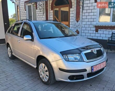 Серый Шкода Фабия, объемом двигателя 1.4 л и пробегом 174 тыс. км за 5000 $, фото 1 на Automoto.ua