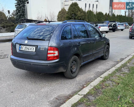 Серый Шкода Фабия, объемом двигателя 1.4 л и пробегом 213 тыс. км за 5200 $, фото 5 на Automoto.ua