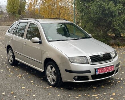 Серый Шкода Фабия, объемом двигателя 1.4 л и пробегом 231 тыс. км за 4500 $, фото 1 на Automoto.ua