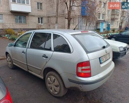 Серый Шкода Фабия, объемом двигателя 1.4 л и пробегом 280 тыс. км за 4300 $, фото 6 на Automoto.ua