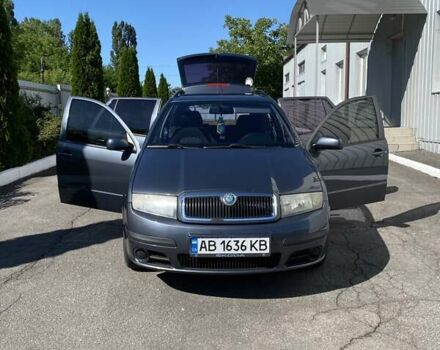 Серый Шкода Фабия, объемом двигателя 1.2 л и пробегом 228 тыс. км за 5200 $, фото 11 на Automoto.ua