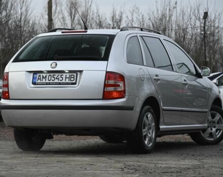 Серый Шкода Фабия, объемом двигателя 1.4 л и пробегом 209 тыс. км за 5350 $, фото 6 на Automoto.ua