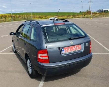 Серый Шкода Фабия, объемом двигателя 1.4 л и пробегом 200 тыс. км за 4900 $, фото 2 на Automoto.ua