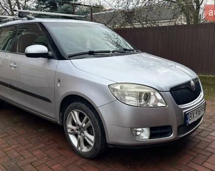 Серый Шкода Фабия, объемом двигателя 1.6 л и пробегом 213 тыс. км за 6700 $, фото 4 на Automoto.ua