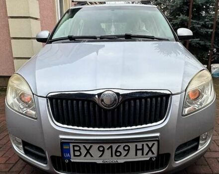 Серый Шкода Фабия, объемом двигателя 1.6 л и пробегом 213 тыс. км за 6700 $, фото 3 на Automoto.ua