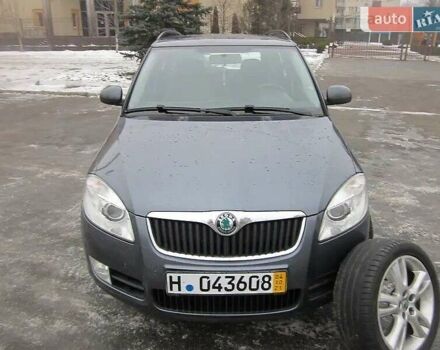 Серый Шкода Фабия, объемом двигателя 1.6 л и пробегом 180 тыс. км за 6500 $, фото 1 на Automoto.ua
