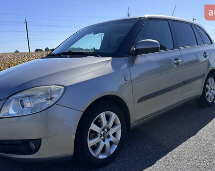 Серый Шкода Фабия, объемом двигателя 1.39 л и пробегом 220 тыс. км за 5550 $, фото 3 на Automoto.ua