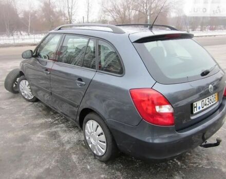 Серый Шкода Фабия, объемом двигателя 1.6 л и пробегом 180 тыс. км за 6500 $, фото 3 на Automoto.ua