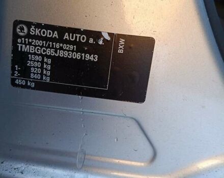 Серый Шкода Фабия, объемом двигателя 1.42 л и пробегом 272 тыс. км за 2500 $, фото 10 на Automoto.ua