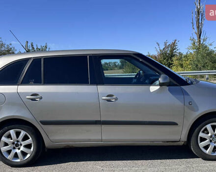Серый Шкода Фабия, объемом двигателя 1.39 л и пробегом 220 тыс. км за 5550 $, фото 4 на Automoto.ua
