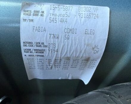 Серый Шкода Фабия, объемом двигателя 1.6 л и пробегом 162 тыс. км за 6599 $, фото 106 на Automoto.ua