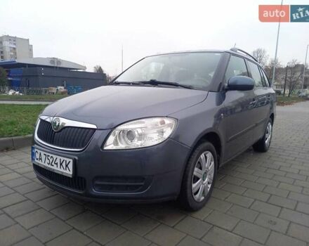 Серый Шкода Фабия, объемом двигателя 1.4 л и пробегом 239 тыс. км за 4950 $, фото 1 на Automoto.ua