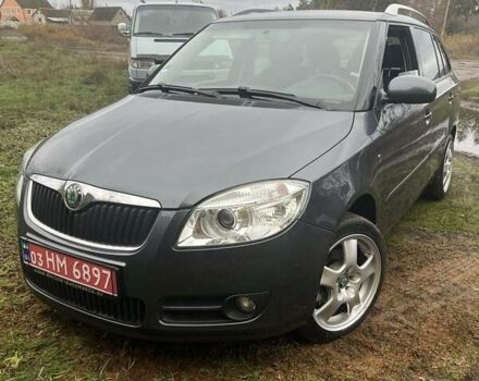 Серый Шкода Фабия, объемом двигателя 1.6 л и пробегом 187 тыс. км за 6570 $, фото 7 на Automoto.ua