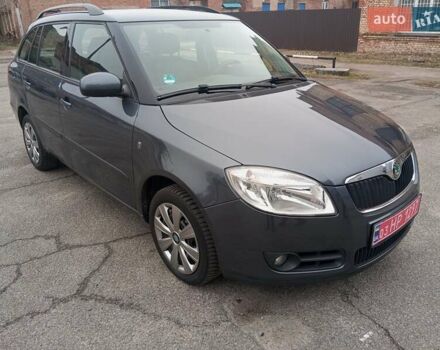 Серый Шкода Фабия, объемом двигателя 1.4 л и пробегом 174 тыс. км за 5500 $, фото 1 на Automoto.ua