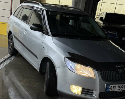 Серый Шкода Фабия, объемом двигателя 1.2 л и пробегом 115 тыс. км за 5300 $, фото 4 на Automoto.ua
